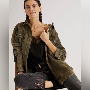 Anthropologie Pilcro relaxed shirt jacket. 100% cotton - XL